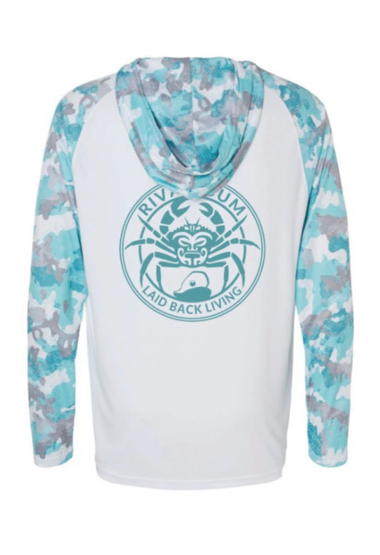 Rivah Bum - Laid Back Living | Extreme Performance Hooded Shirt with UPF 50+ Protection