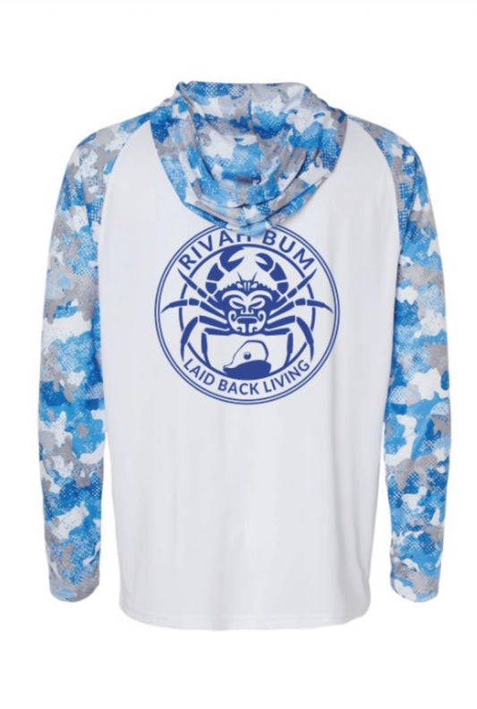 Rivah Bum - Laid Back Living | Extreme Performance Hooded Shirt with UPF 50+ Protection
