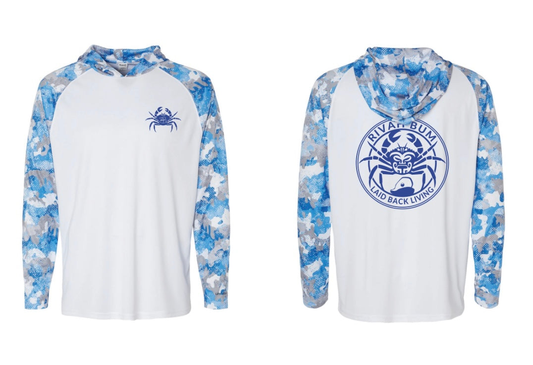 Rivah Bum - Laid Back Living | Extreme Performance Hooded Shirt with UPF 50+ Protection