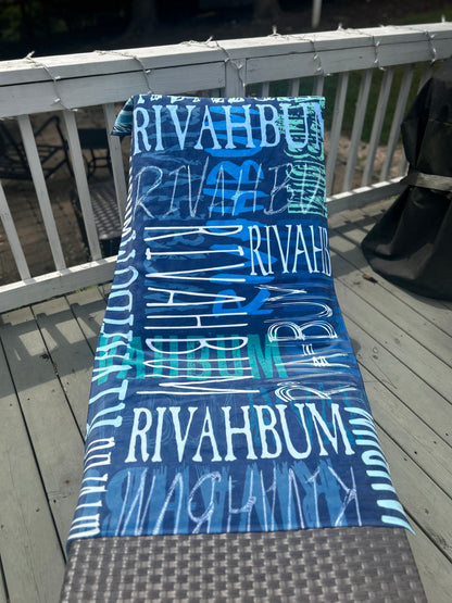Rivah Bum Signature Beach Towel