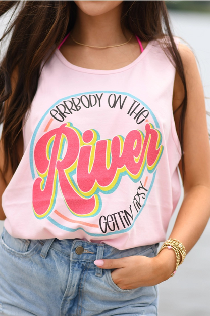 Errbody On the River Gettin’ Tipsy Tank