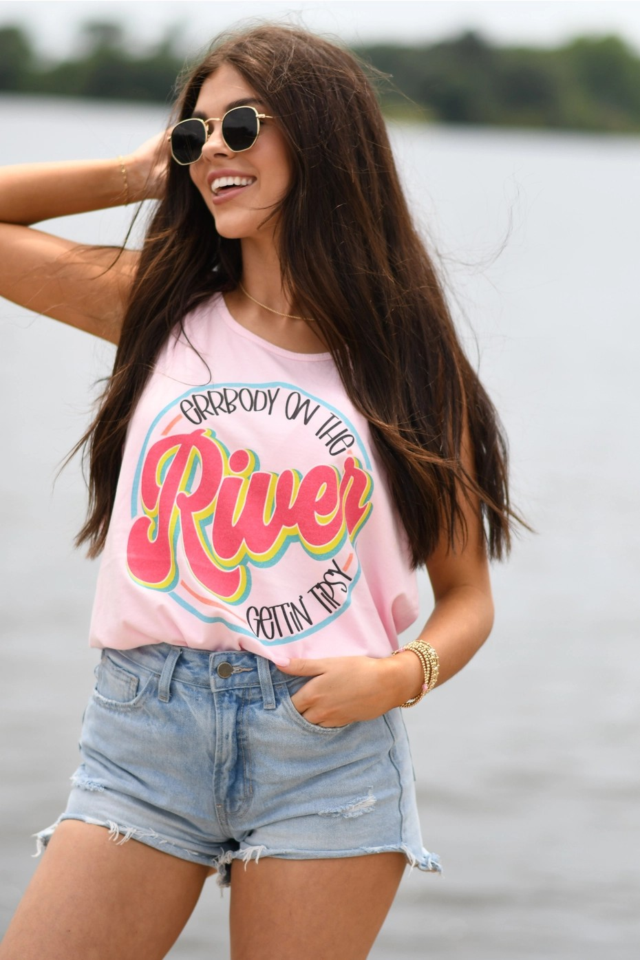 Errbody On the River Gettin’ Tipsy Tank