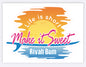 Life is Short Make it Sweet Sticker