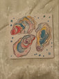 Oysters Absorbent Stone Coaster