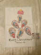 Oyster Christmas Tree Kitchen Towel