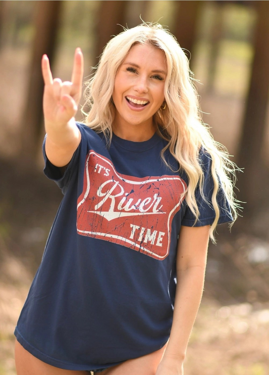 It’s River Time Short Sleeve Tee - Unisex