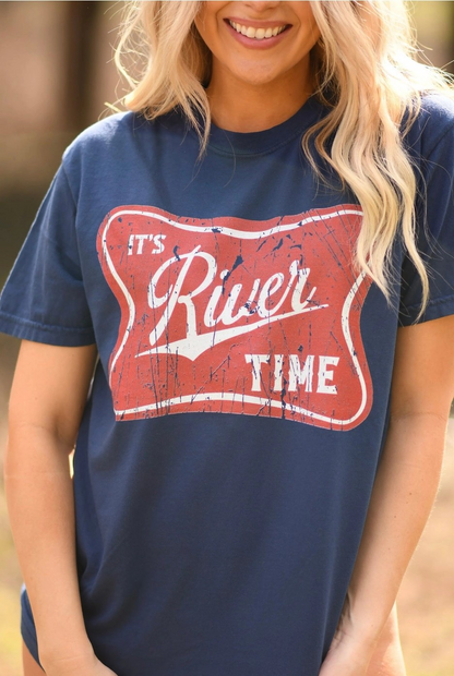 It’s River Time Short Sleeve Tee - Unisex