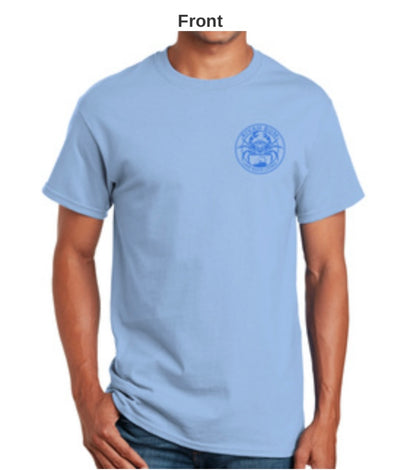 Firework Tiki - Light Blue | Laid Back Living - Short Sleeve Tee