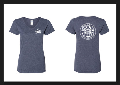 Women's Rivah Bum - Laid Back Living | V-Neck Short Sleeve Tee