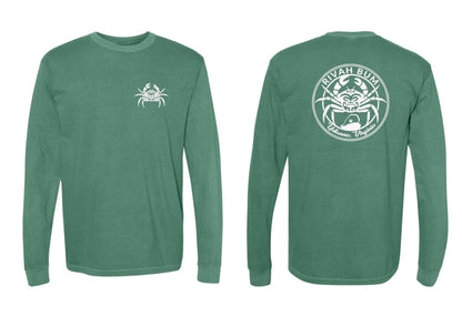 Unisex Rivah Bum Logo Long Sleeve Tee - Light Green