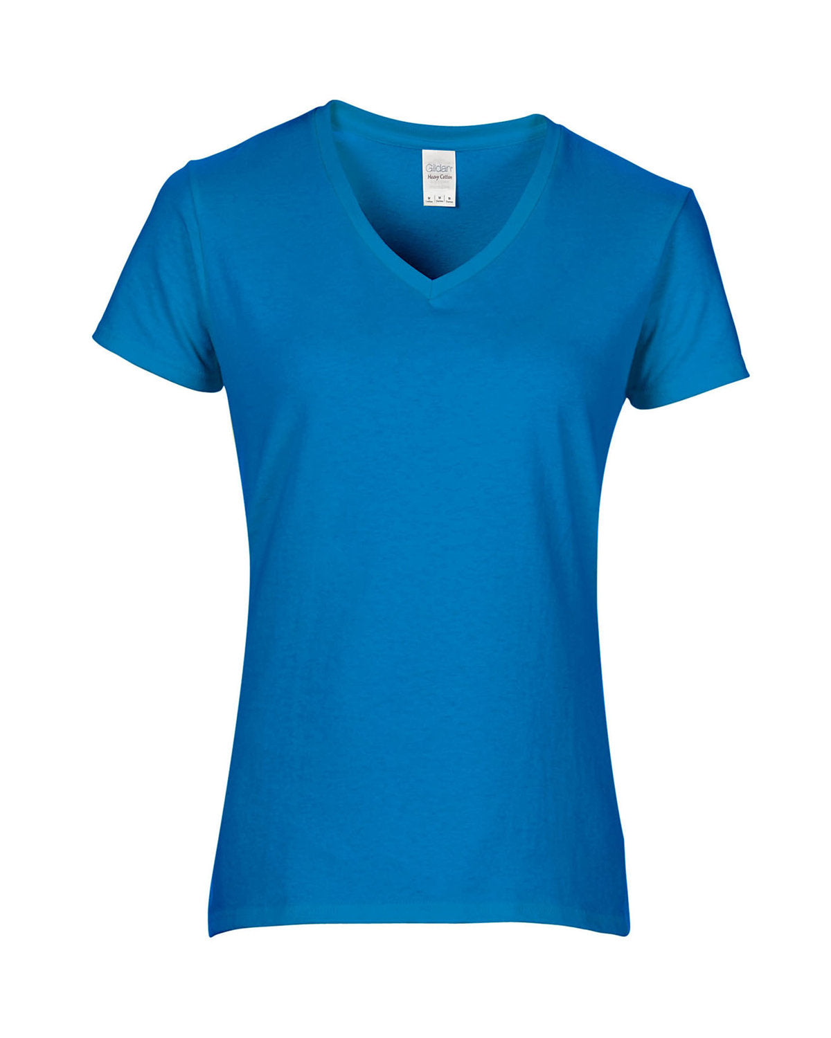 Women's Rivah Bum Urbanna, VA | V-Neck Short Sleeve Tee - Sapphire